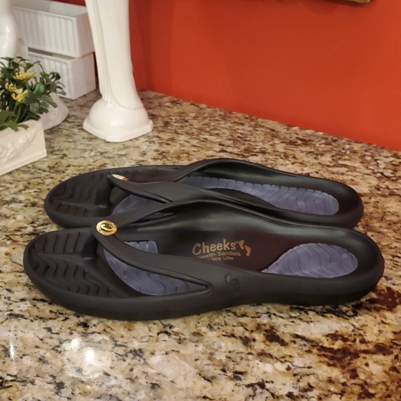 Tony Little CHEEKS Medallion Health Sandals, One Piece Foot - Foto 6